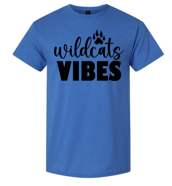 WILDCATS DESIGN 99-02. WILDCATS VIBES 1 COLOR DESIGN